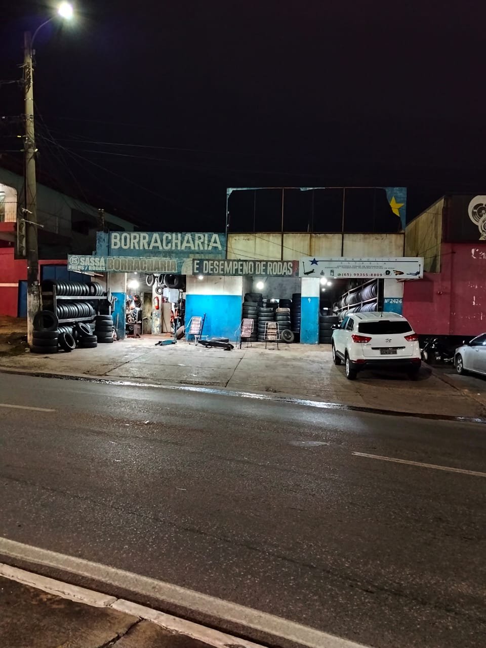 Filial da Sassa Pneus — Borracharia e Desempenho de Rodas, Av. Ulisses Pompeu de Campos